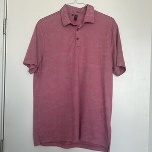 Adidas Primegreen Golf Polo in Pink